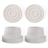 4 Pack Slip Resistant End Covers Rubber Buffer Replacement Accessories Swimming Pool Ladder Rubber Plugs for Pool Ladder