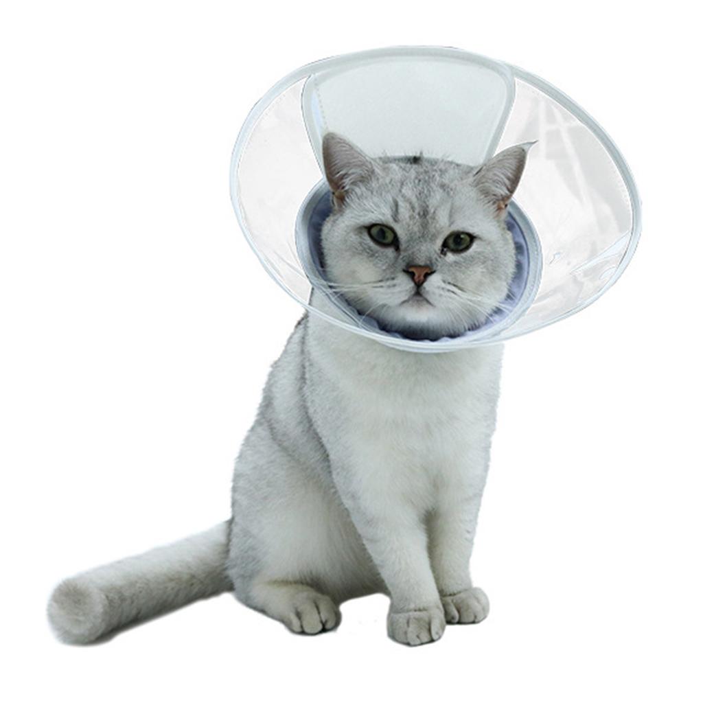 Soft Protective Pet Cat Recovery Collar Prevent Biting & Scratching