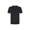 Adidas Printed Logo Casual Round Neck Knit Short Sleeve T-Shirt Unisex Tops Black Gold ADICLTS24TKP-BG