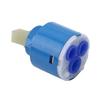 Cartuccia a Disco Ceramico 35mm 40mm - Miscelatore Rubinetto Valvola Termostatica Cartucce di Ricambio in Plastica PP Controllo Acqua
