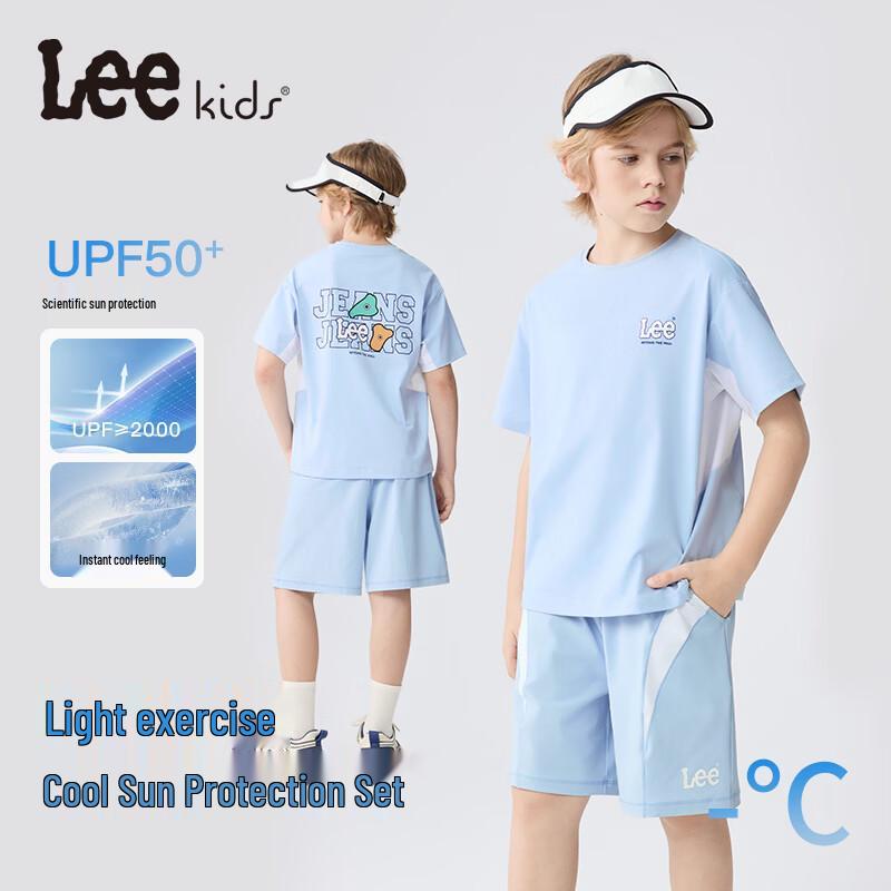 Lee Kids  Raglan Colorblock Short Sleeve Set 120