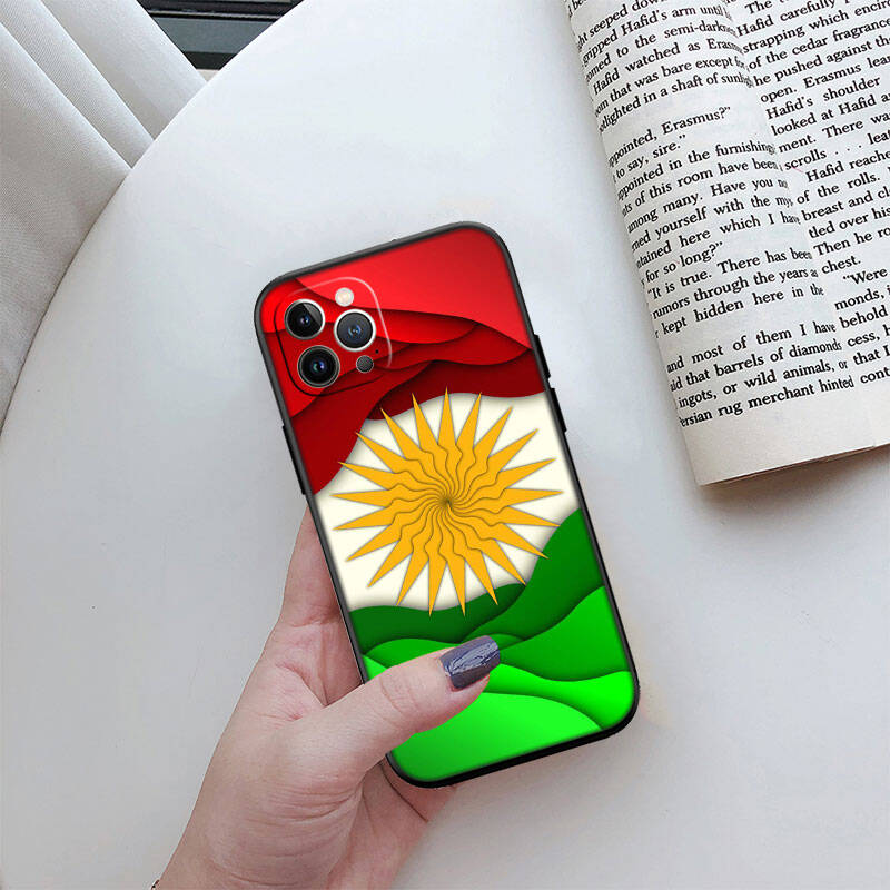 RT12 Kurdistan Flag Phone Case for Motorola Moto Edge 60 60s 70 G86 G56 G54 E14 G04S G45 G54 G64 S30 S50 X30 X40 X50 Pro Power Tylus