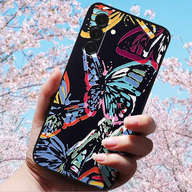 3D Relief Embossed Retro For Galaxy A17 5G Case Soft Silicone Back Cover Cases For SAMSUNG Galaxy A17 A17 5G 3D TPU Relief Cases