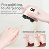 LED Light Automatic Nail Trimmer Rechargeable Mini Nail Cutter Efficient Manicure Tools  Home Use
