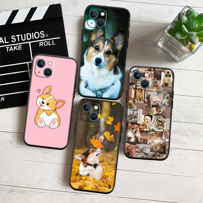 RE20 Niedlicher Corgi Hund Neue High-End Hülle Handyhülle für Redmi Note 8 9 Pro Max 9S 9T 9C NFC 8T 8A 10A A4