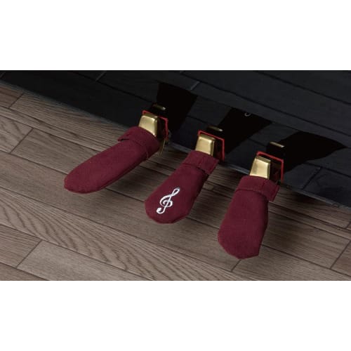 PP-TDX-WR Piano Pedal Cover, Wine Red