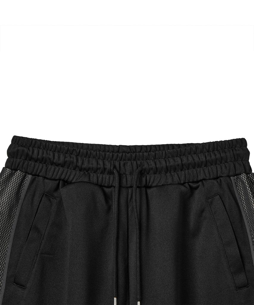 Mihag Ivy League Mesh Jersey Half Pants (Black)