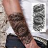 1 Sheet Bless Belief Faith Engraved Temporary Tattoos Family Love Tatoos Waterproof Realistic Fake Tattoo Stickers Long Lasting
