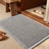Tappeti da Bagno con Supporto in Gomma, Runner, Tappetini Comfort, Antiscivolo, Zerbino da Ingresso, Tappeto per Bagno