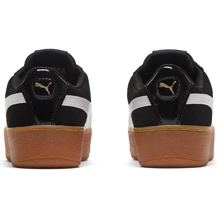 New PUMA Vikky Platform 'Black And White' Women's 363287-10