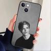 Singer D-David B-Bowie Phone Case For iPhone17,16,15,14,13,12 Plus,Max Soft Silicone Black Cover