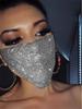 1Pc Rhinestone Decorative Mask –Sparkly Metal Party Mask for Women,Glitter Masquerade Face Cover,Club Carnival Costume Accessory
