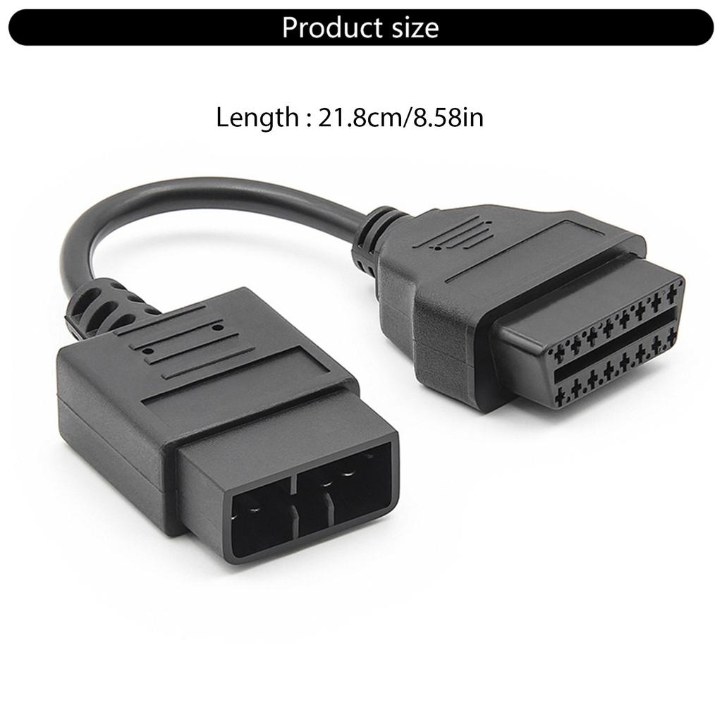 Easy Installation OBD2 Diagnostic Cable 9 Pin Interfaces for Fast and Accurate Vehicle Maintenance Fault Code Clearing