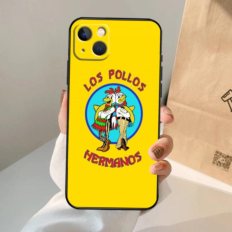 Heisenberg Breaking Bad Case For iPhone 16 15 14 13 12 11 Pro Max XS XR X Plus 12 13 Mini Bumper Back Cover