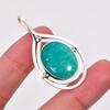 Turquoise Gemstone 925 Solid Sterling Silver Pendant Beautiful Pendant For Birthday Gift