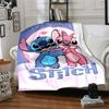 1pc S-Stitch18 Blanket, Gift, for Men and Women, Soft Blanket, Good for Sofa Bed Couch Travel, Lightweight Flannel Blanket