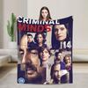 New Arrival Criminal Minds Spencer Reid Flannel Blanket  Warm Throw Blanket for Couch Chair Camping Bedspread Sofa Bed Cover