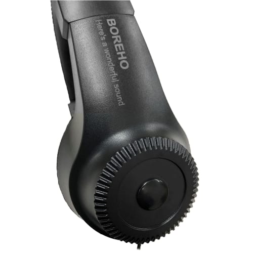 BOREHO BH-181 Lightweight, Closed-Back Sound-Isolating Headphones for Digital Pianos and Keyboards (3.5mm Stereo Mini Compatible, Single Item)