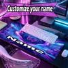 Custom Name Personalized Chelsea Football Club Pattern Mousepad, Laptop PC Desk Mat, Decorative Desk Mat for Home Keyboard Pad Gift