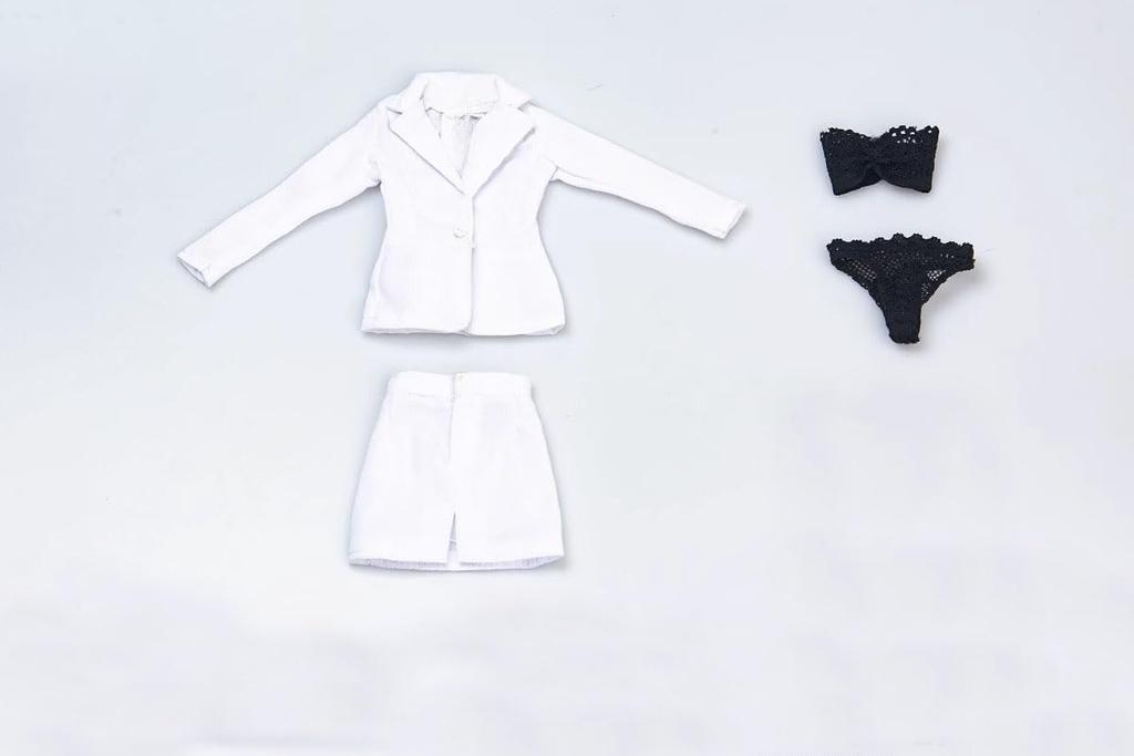 16 Female Figure Doll Clothing Set Office Lady Uniform OL Style (Body, Head, Shoes, etc. Not Included)