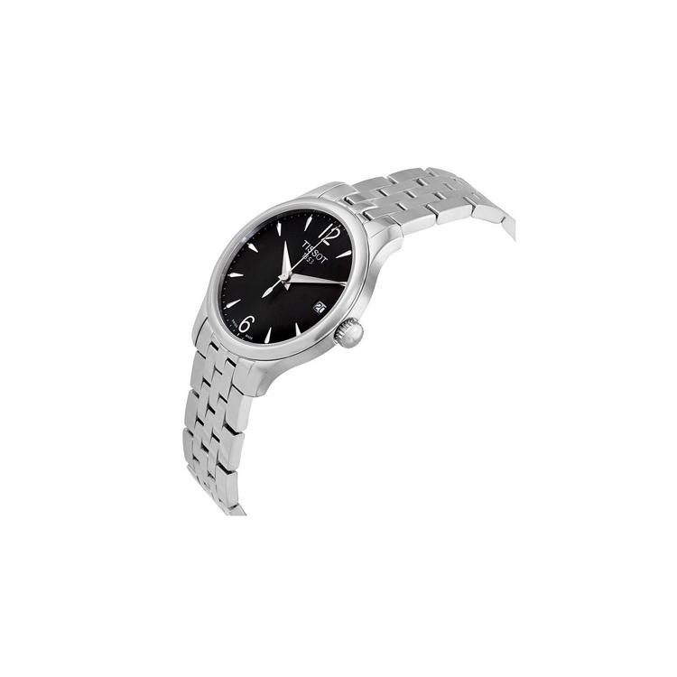 TISSOT Junya Collection Quartz Movement Women's Watch 33mm Black Dial Stainless Steel Case T063.210.11.057.00