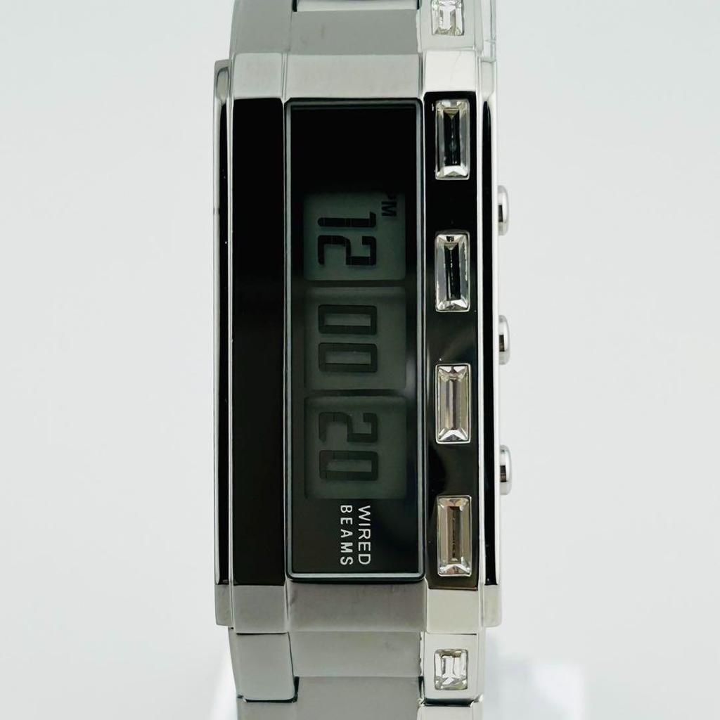 [USED] Rare Battery 2838 SEIKO WIRED BEAMS Digital Watch