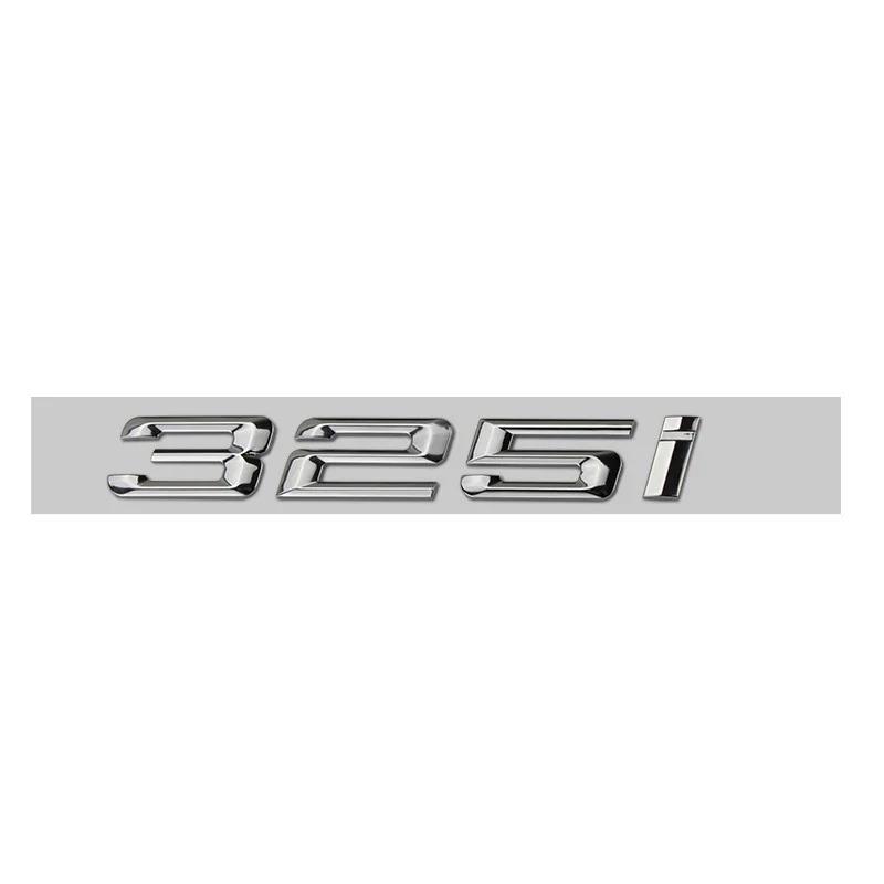3D ABS Auto Buchstaben Kofferraum Emblem 316i 318i 320i 325i 328i 330i 335i 330d 320d Logo Aufkleber für BMW E46 F30 E90 Zubehör