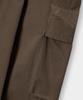 Dimiteulibeullaeg [Summer] Vlad Curved Elastic Waist Cargo Pants_Brown