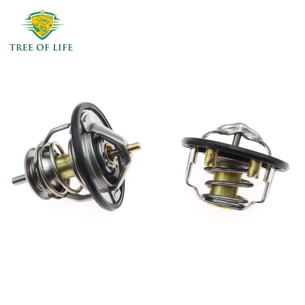 1 Set Engine Coolant Thermostat For ISUZU NPR NKR NRR NQR 4HF1 4HG1 4HE1 4HK1 4.3L 4.8L 5.2L 1998-2016 8973007891 8973007902 Thermostats 5
