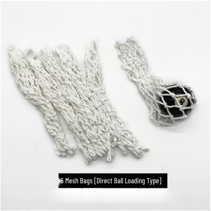 Billiard Pool Table Pocket Mesh Bags with Liners