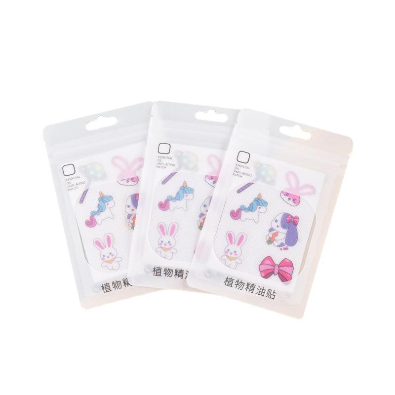 36Pcs Natural Mosquito Repellent Stickers, Cute Pattern Anti-mosquito Patches for Kids Adults Outdoor Protection