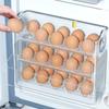 Space Saving Three Layer Egg Rack Large Capacity Egg Holder New Refrigerator Egg Storage Box