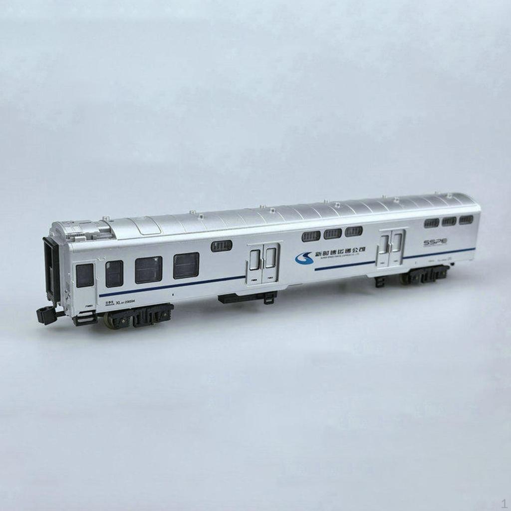 1/75 Scale Train Baggage Car Model Desktop Decoration Birthday Gift Carriage for Bedroom Sand