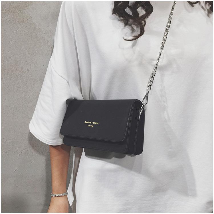 

2025 French Style Women s Crossbody Chain Bag - Small, Chic, and Unique чёрный