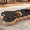 Dog Nail Scratch Pad Adjustable Board with Treat Box Wooden Pet File Puppy Care Tool Pad Interactive Toy for Stress-free Paw Large Dogs