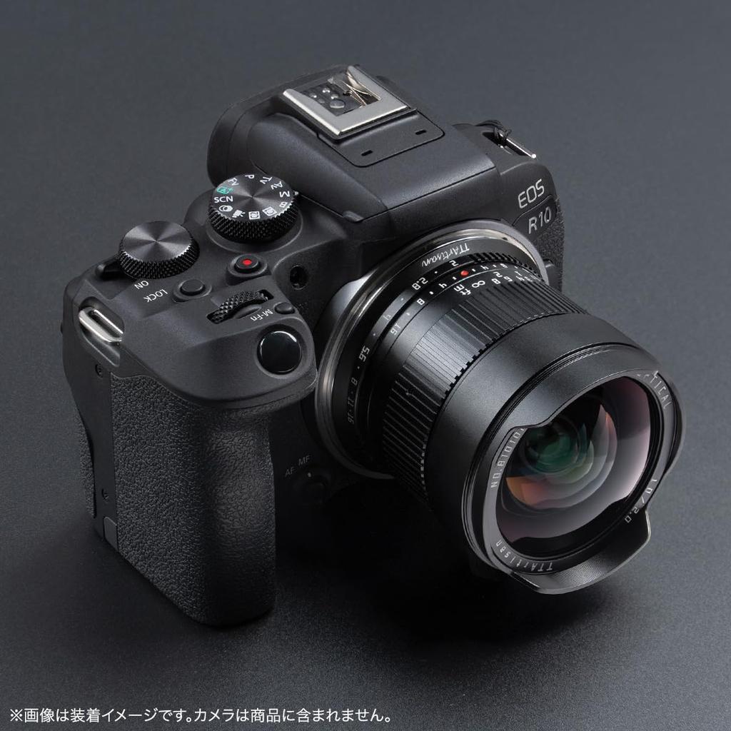 TTArtisan 10mm C RF Mount Lens for Canon by Meisho Optical f/2 ASPH. APS-C RF, (2-Year Warranty)