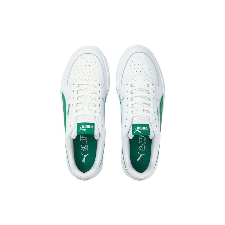 Puma Caven Casual Durable Lightweight Low-Top Sneakers Unisex sneakers White Green 380810-10