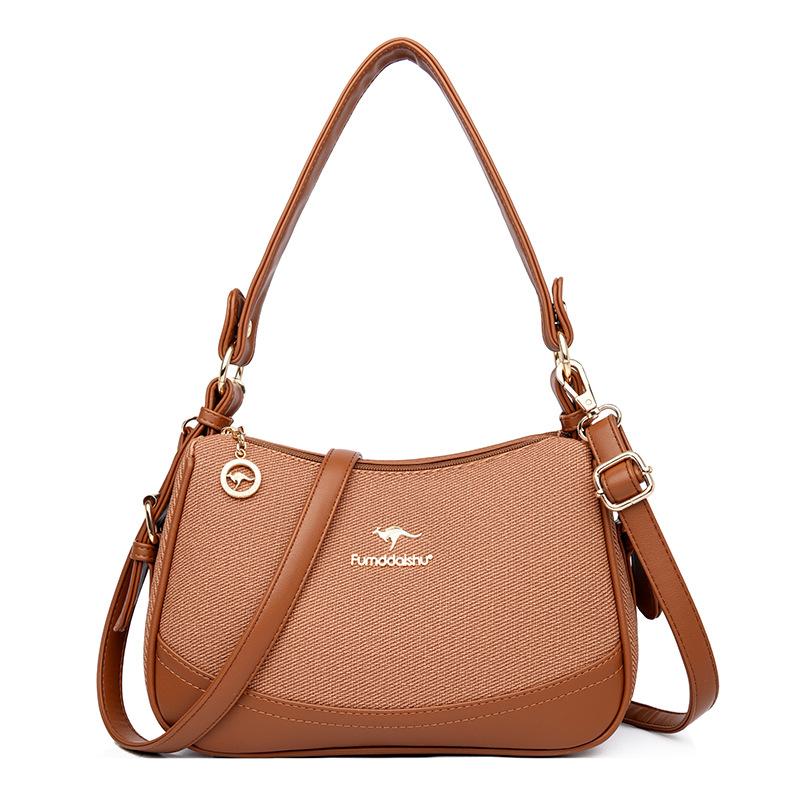 Simple Single-shoulder Crossbody Bag Large-capacity Mom Bag for Commuting