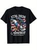 USA 250th Anniversary 1776-2026 Eagle Flag Patriotic July 4th T-Shirt