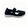 Summer Girl Mary Jane Sandals Lady Handmade Braid Sandals Women Black Weave Flat Shoes Plus Size