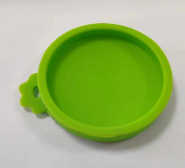 Capac din silicon pentru conserve de mâncare pentru animale de companie - Sigiliu 3-în-1 pentru păstrarea prospețimii pentru pisici și câini