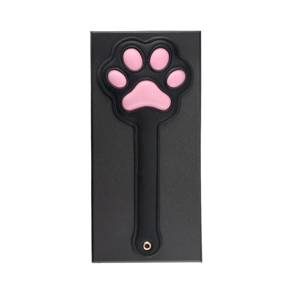 Cat Claw Sexy Toy Clap PU Leather Soft Horse Crop Anti-slip Handle Riding Sports Game Play Whip Horses Training Accessories