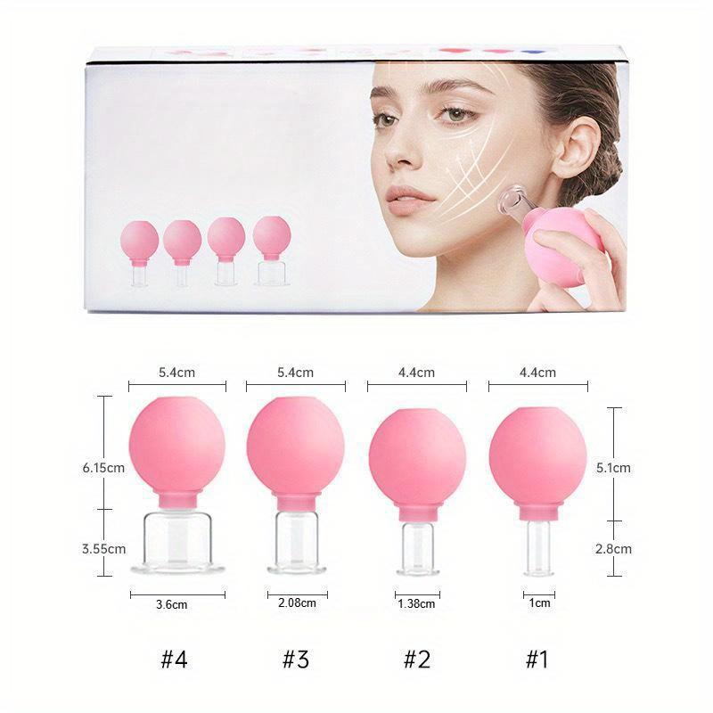 Masaż Bańkami Próżniowymi do Ciała Bańki Próżniowe do Twarzy Masaż Bańkami Szklanymi Lifting Skóry Twarzy Narzędzie do Masażu Ciała