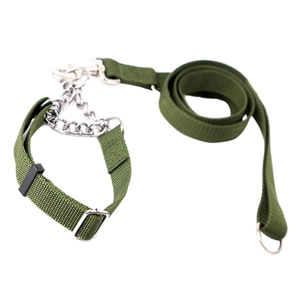 

1Pc Pet Leash Harness Large Dog Traction Rope Chest Strap Army Green