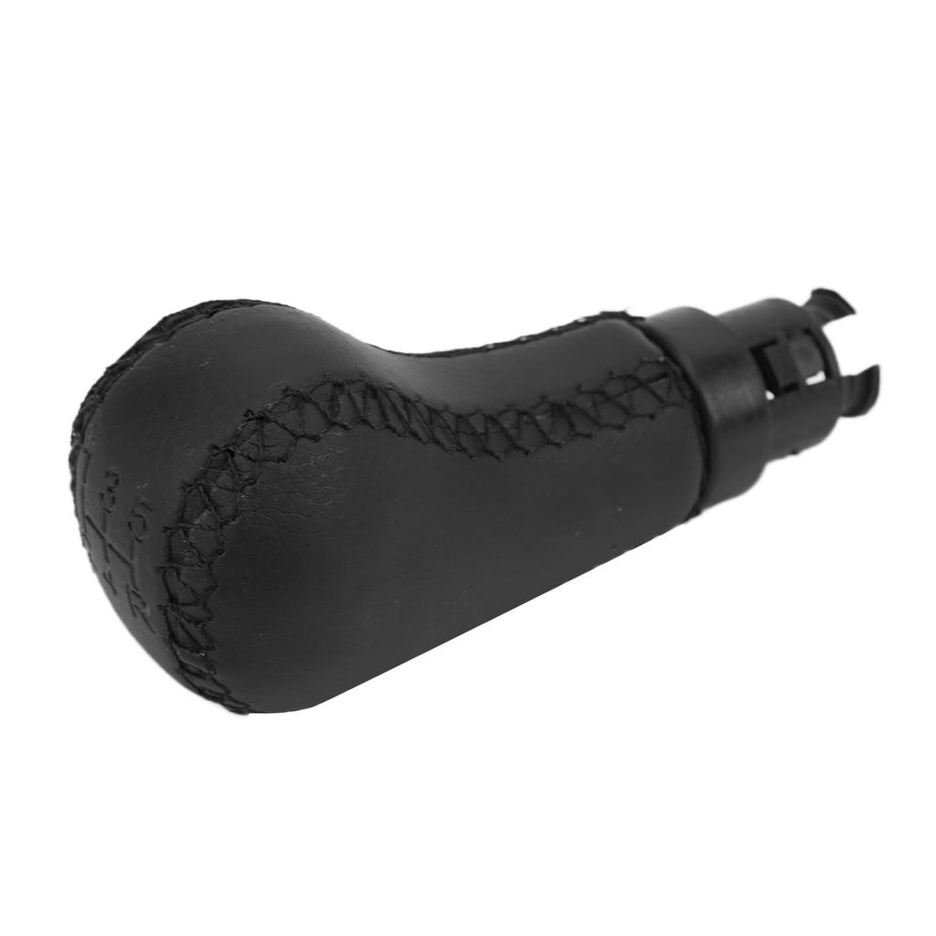 Car Gear Shift Knob Head Black Gear Shift Lever Knob Head Auto Parts Replacement for S60 2004‑20095‑Speed