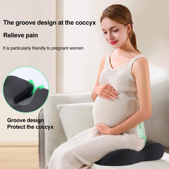 Подушка для бедер для долгих часов сидения Подушка сиденья из пены с памятью Облегчение ишиаса Подушка для офисного кресла для облегчения боли в копчике Офисные работники Водители автомобилей C 2579₽