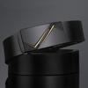 Men Wear Toothless Automatic Buckle Genuine Leather Belt Business Belt Casual Versatile Trendy Cowhide Belt Men