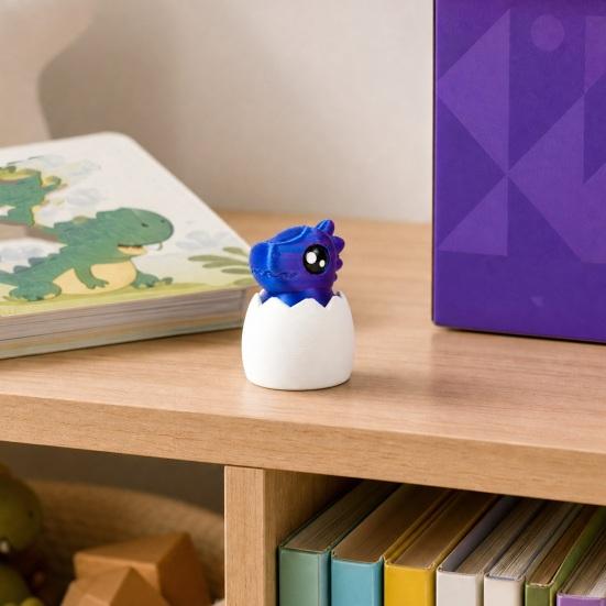 Dinosaur Egg Fidget Clicker, 3D Printed Cute Dinosaur Clicker, Keyboard Fidget Toy, Stress Relief Toy for Office Desk Students
