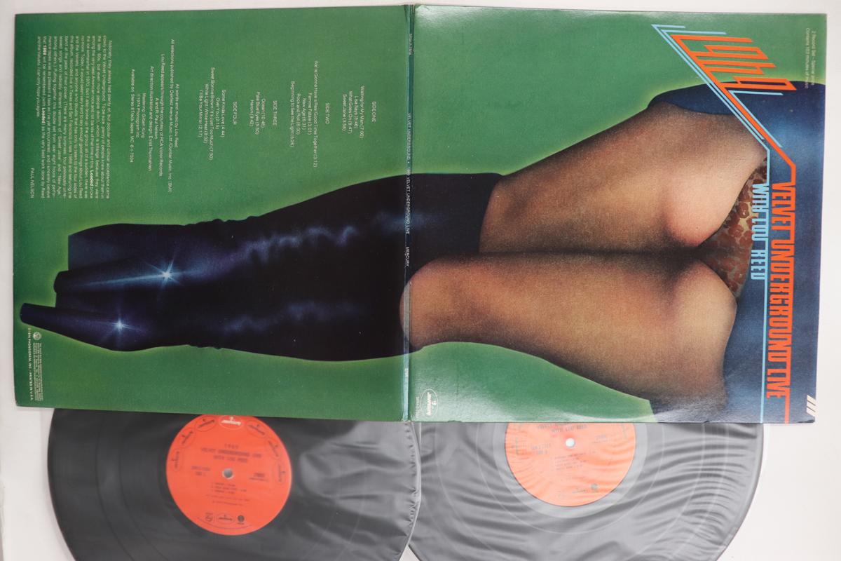Виниловая пластинка VELVET UNDERGROUND LOU REED 1969 Velvet Underground Live With L SRM27504 MERCURY 1974 США Рок Б/У