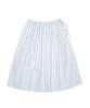 Cotton Bell String Banding Skirt - Sky Blue